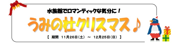 うみの杜クリスマス♪